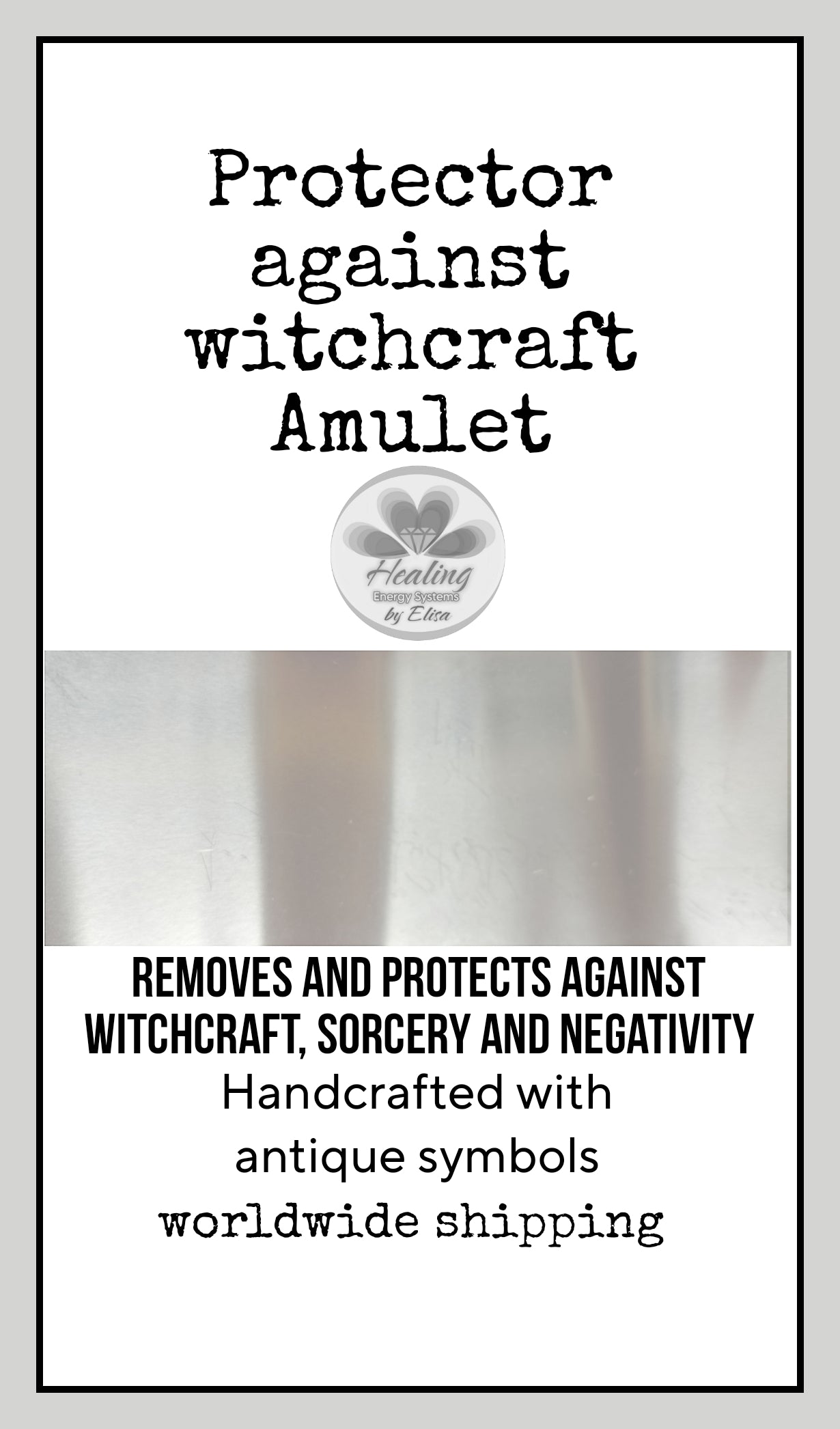 Protector against witchcraft Amulet